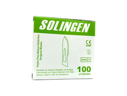 Hojas de Bisturi Acero de Carbono #11. SOLINGEN