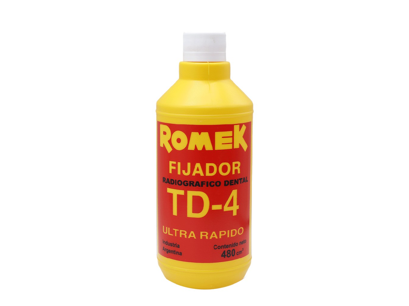 Fijador Radiografico Rapido TD-4 – Frasco x 500 ml. ROMEK