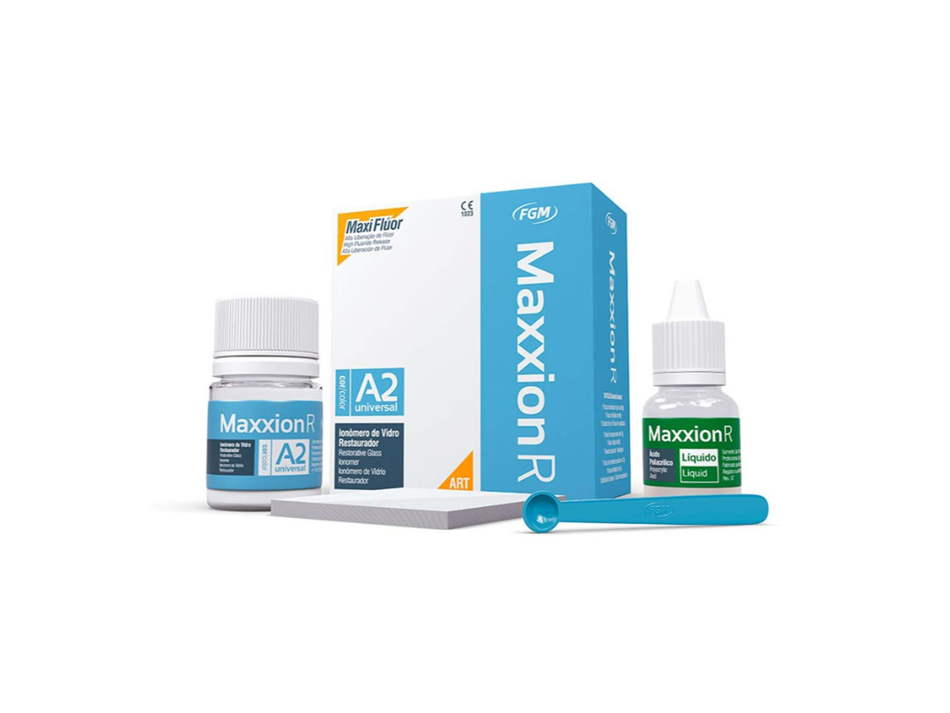 Ionomero Maxxion R Tipo II – Color A2. FGM