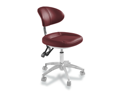 Banqueta Premium de Eco-Cuero Soft Bordado. CINGOL