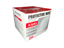 Barbijos KN95 x20 Unidades – Protección Civil Grade. PCG