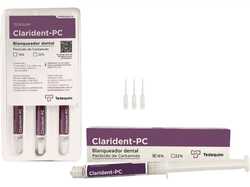 Blanqueamiento Clarident-PC al 16% y al 22%. TEDEQUIM