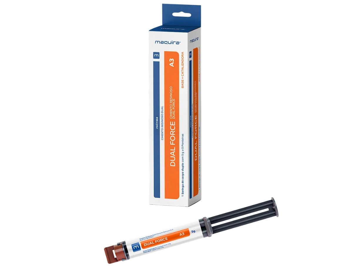 Cemento Dual Force de Resina - Jeringa x 5gr. MAQUIRA (2027/28)