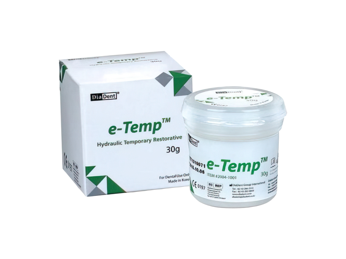 Gutta en Pasta E-Temp Obturador Provisorio x 30gr. DIADENT