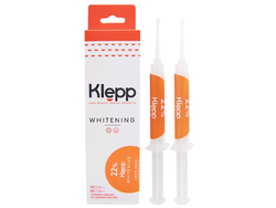 Blanqueamiento Whitening al 22% Uso Ambulatorio, 2 Jeringa x 3cc. KLEPP