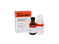 Rebasado Larga Duración Dentuflex – 40 ml + 40 g + Accesorios. DENSELL