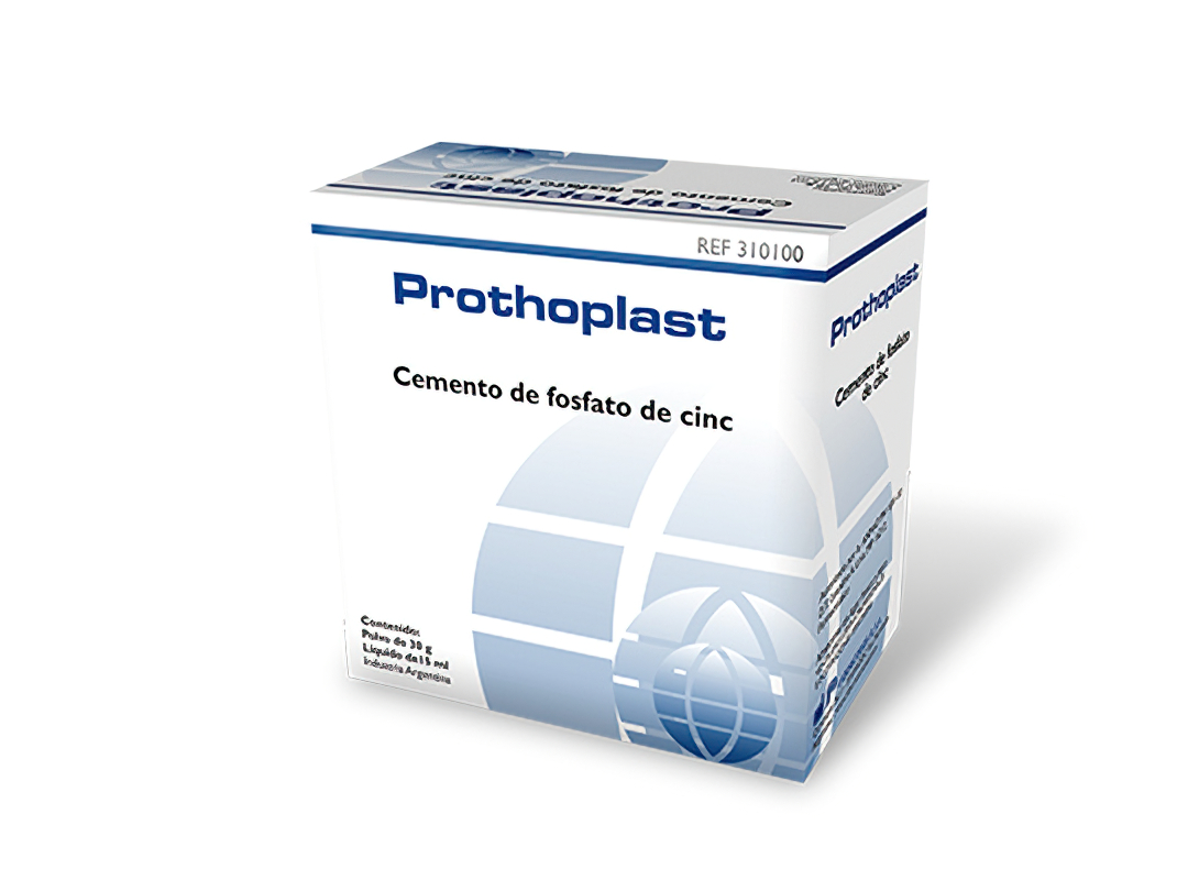 Cemento de Fosfato de Zinc PROTHOPLAST, Avio 30g + 15ml. SUBITON