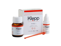 Ionomero de Vitrio, Tipo 1, Cementacion, 15gm + 10ml. KLEPP