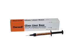 Liner y Base de Fotocurado, Glass Liner Base, Jer. x 1.5g + Puntas. DENSELL