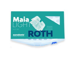 Bracket Ceramico Maia Light, Roth 0.22 C/Hooks - Caso x 20. EURODONTO