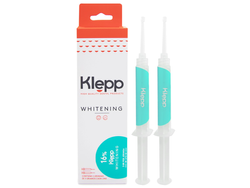 Blanqueamiento Whitening al 16% Uso Ambulatorio, 2 Jeringa x 3cc. KLEPP