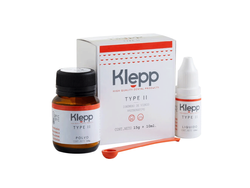 Ionomero Vitro, Tipo 2 Restauracion, Avio Polvo 15g + Liquido 10ml. KLEPP