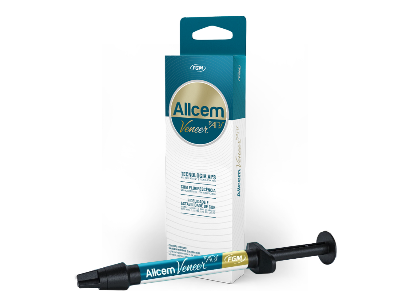 Cemento Allcem Veneer APS Refil para Carilla - Jeringa x 2.5gr. FGM (2027/28)