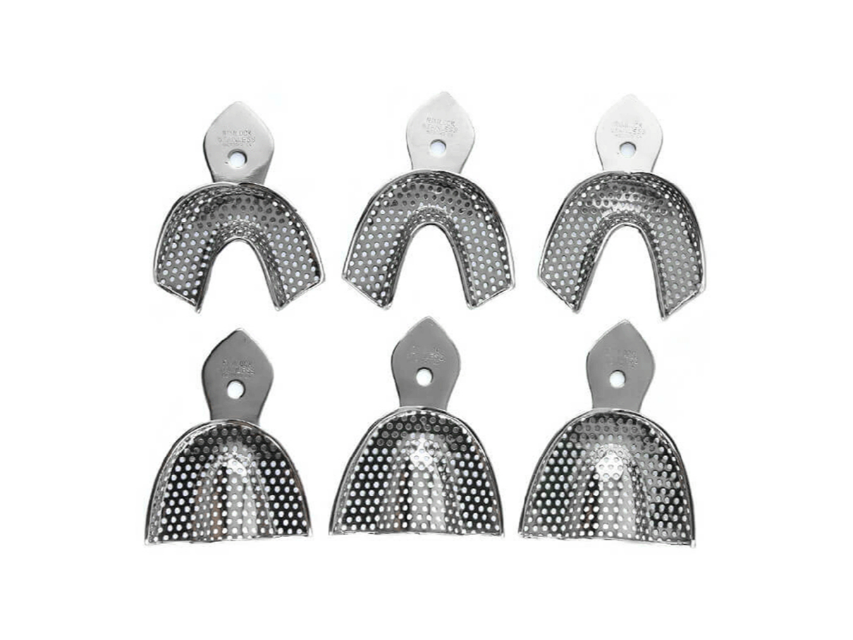 Cubetas de Acero Perforadas - Estuche x 6u. BELKYS