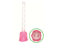 Pico Intraoral para Punta Mezcladora de Silicona, L (Rosa). COTISEN