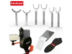 Kit de Iluminacion 900 Resolut2 + Kit Basico Cristal x 8 Piezas con Espejo y Contraste. FOTODENTAL
