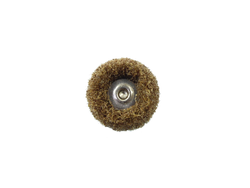 Cepillo Rueda Paño Scotch A052122 (Amarillo), Ø22mm, Montado PM. SYNDENT