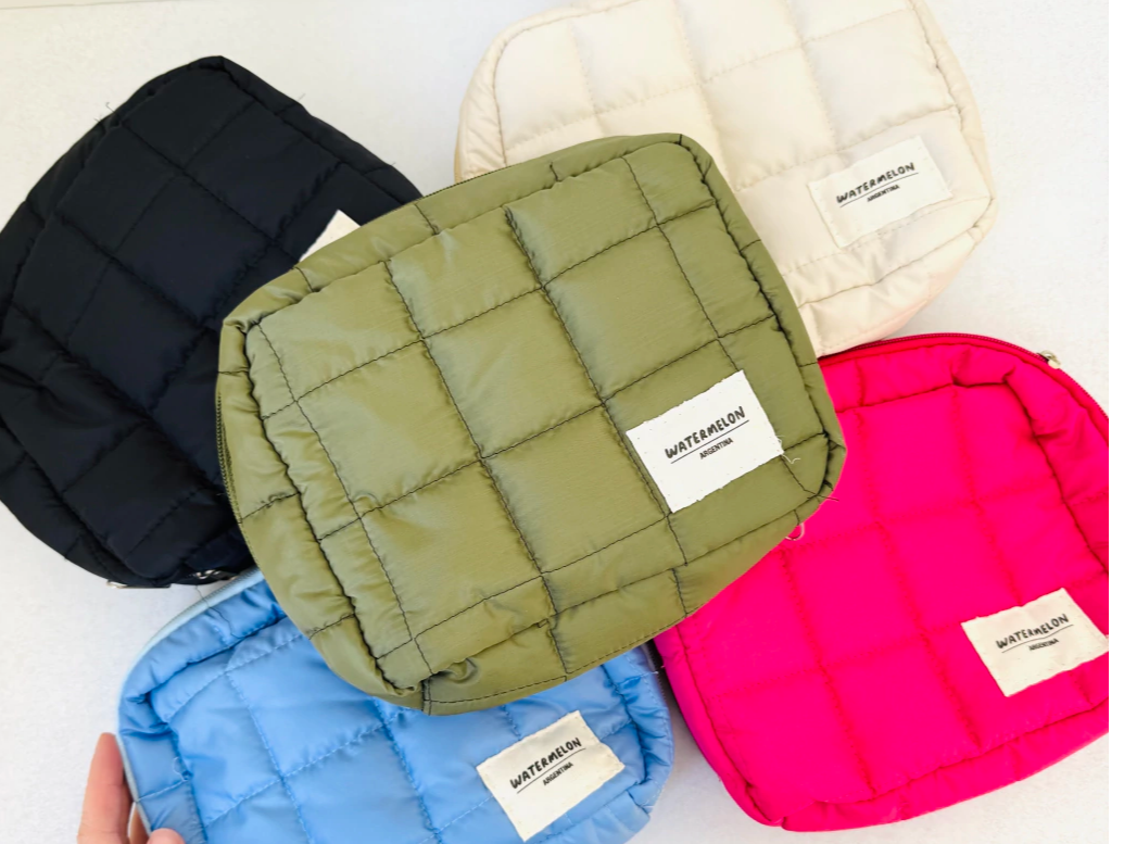 Necessaire Abierto ( FUCSIA Y LAVANDA)