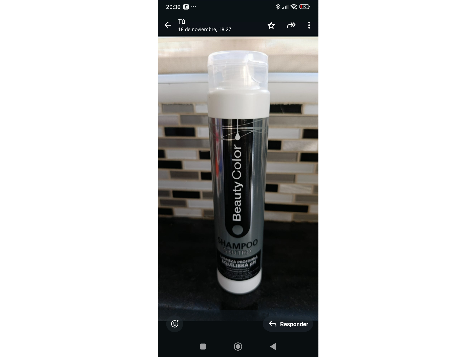 Shampoo neutro x 370ml