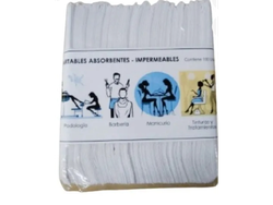 Toalla descartables absorvente x 100