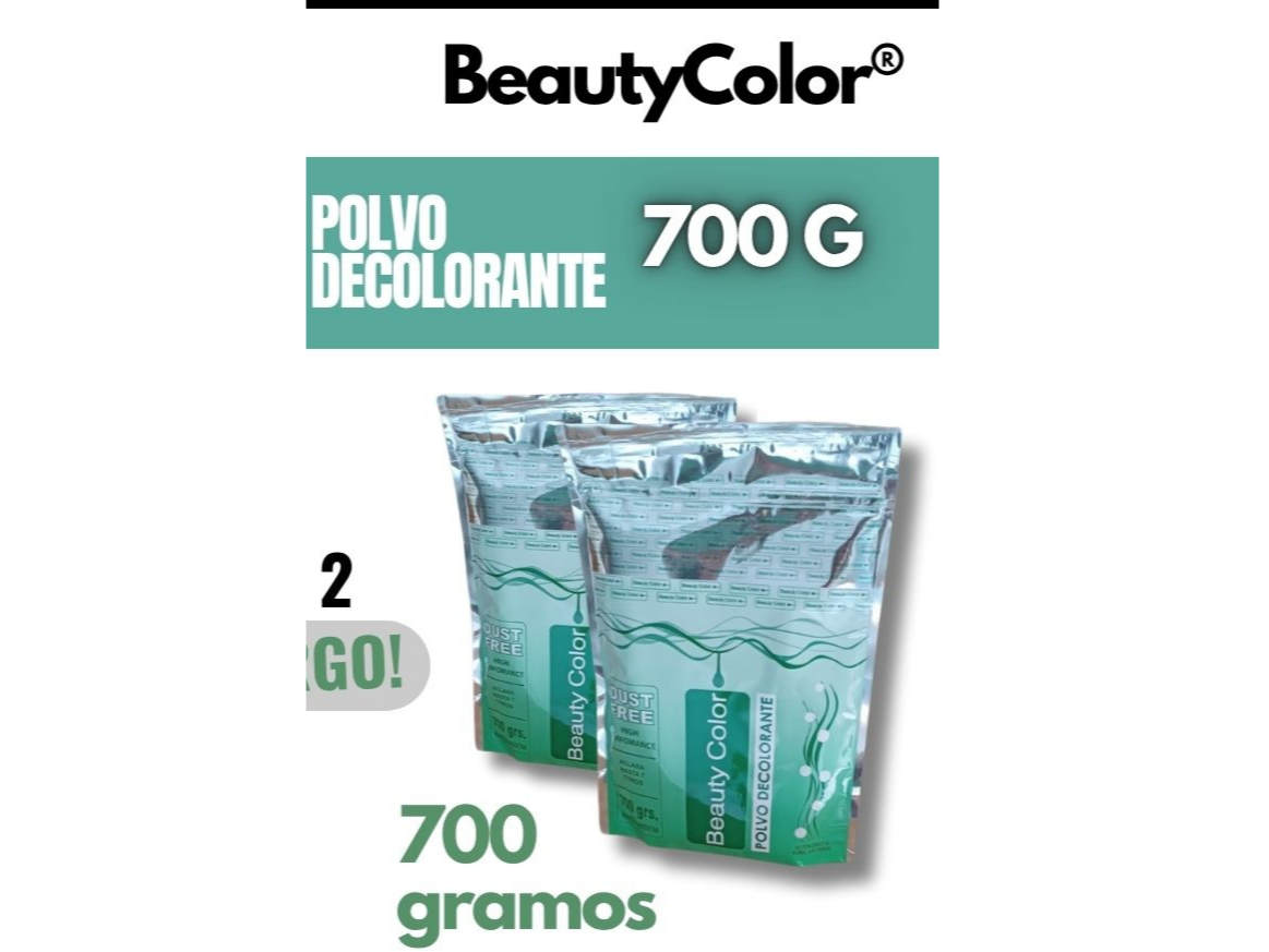Polvo decoloraante Beauty x 700gr