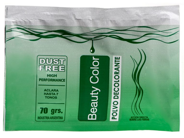 Beauty Color, Polvo decolorante por  70 grs