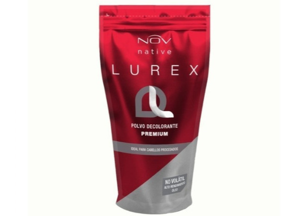 Polvo Decolorante Premium Nov Native Lurex Rojo Rojo