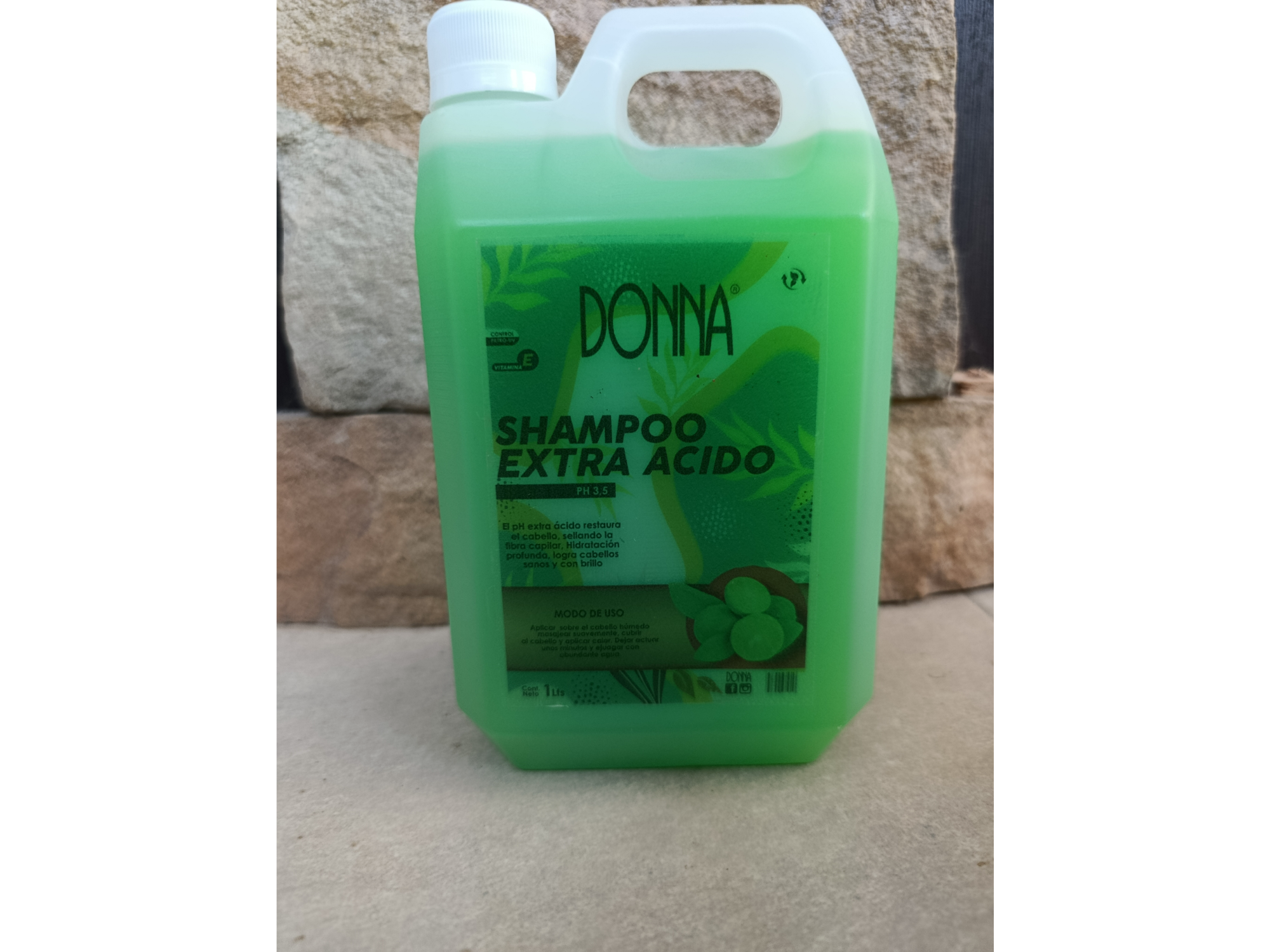 Shampoo extra ácido x 1litro