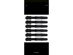 Broches cocodrilo x 6