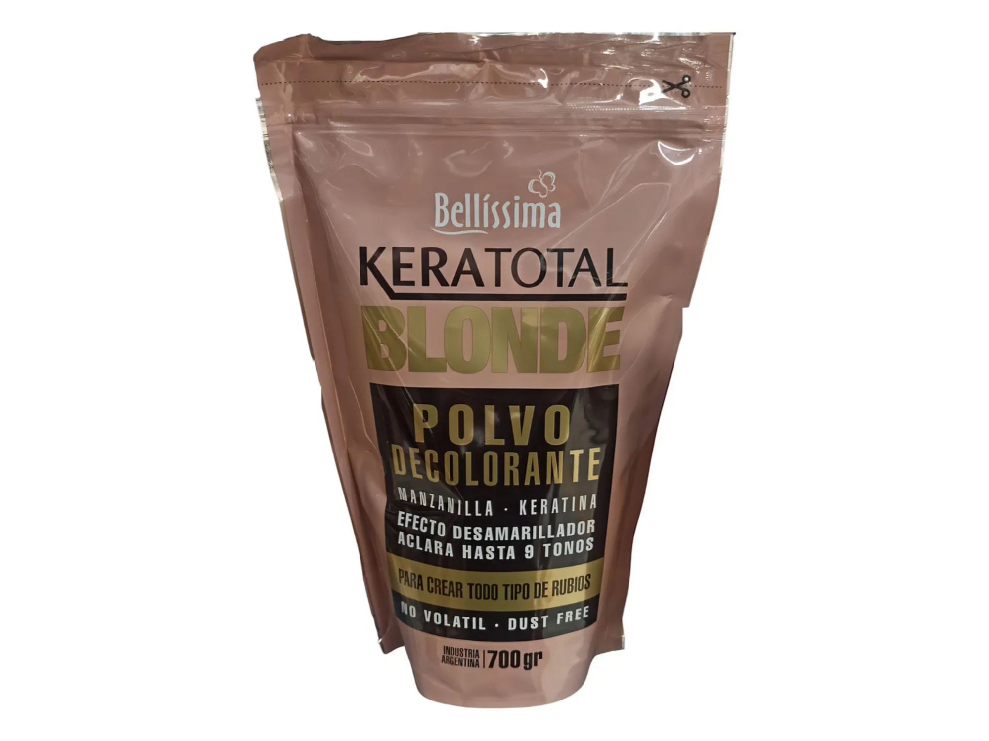 Polvo decolorante x 700gr bellísima