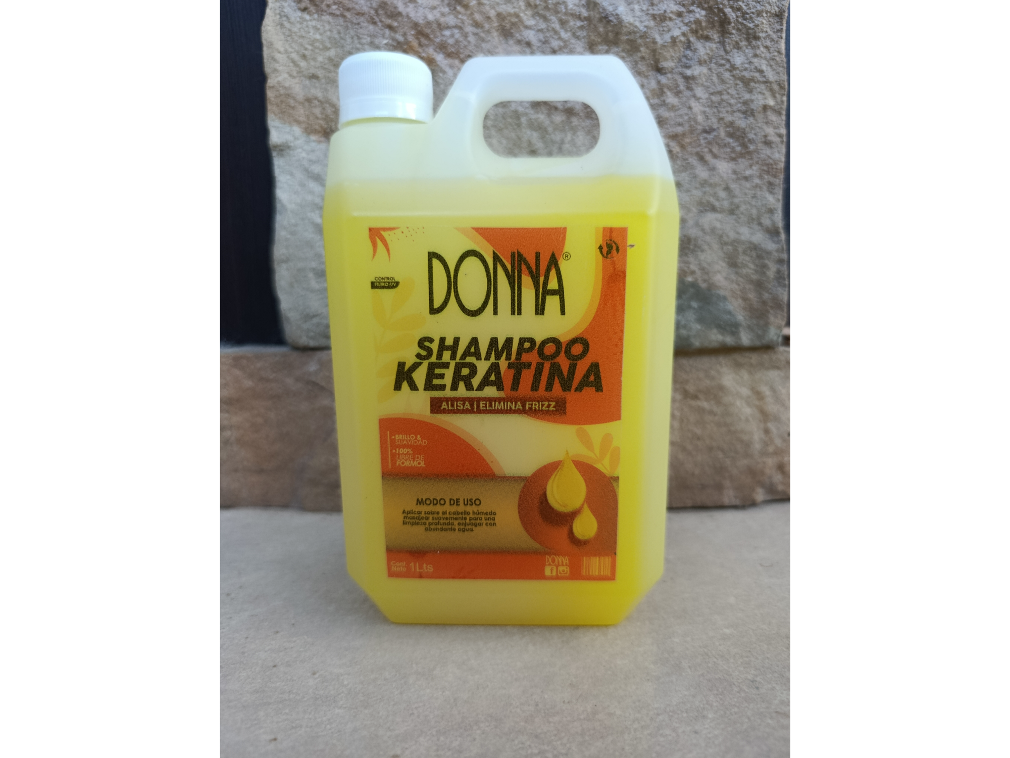 Shampoo keratina x 1litro