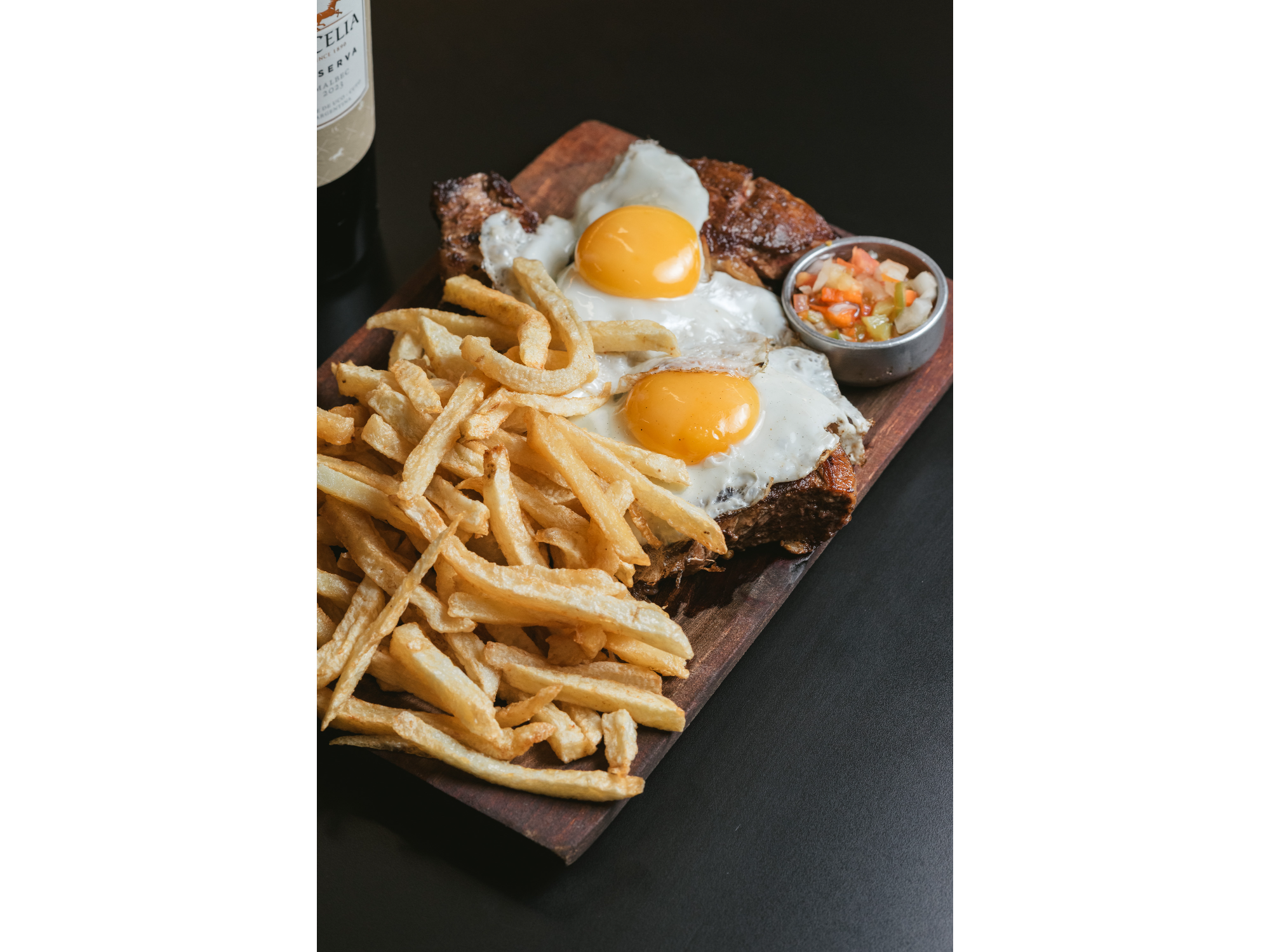 BIFE DE CHORIZO COMPLETO