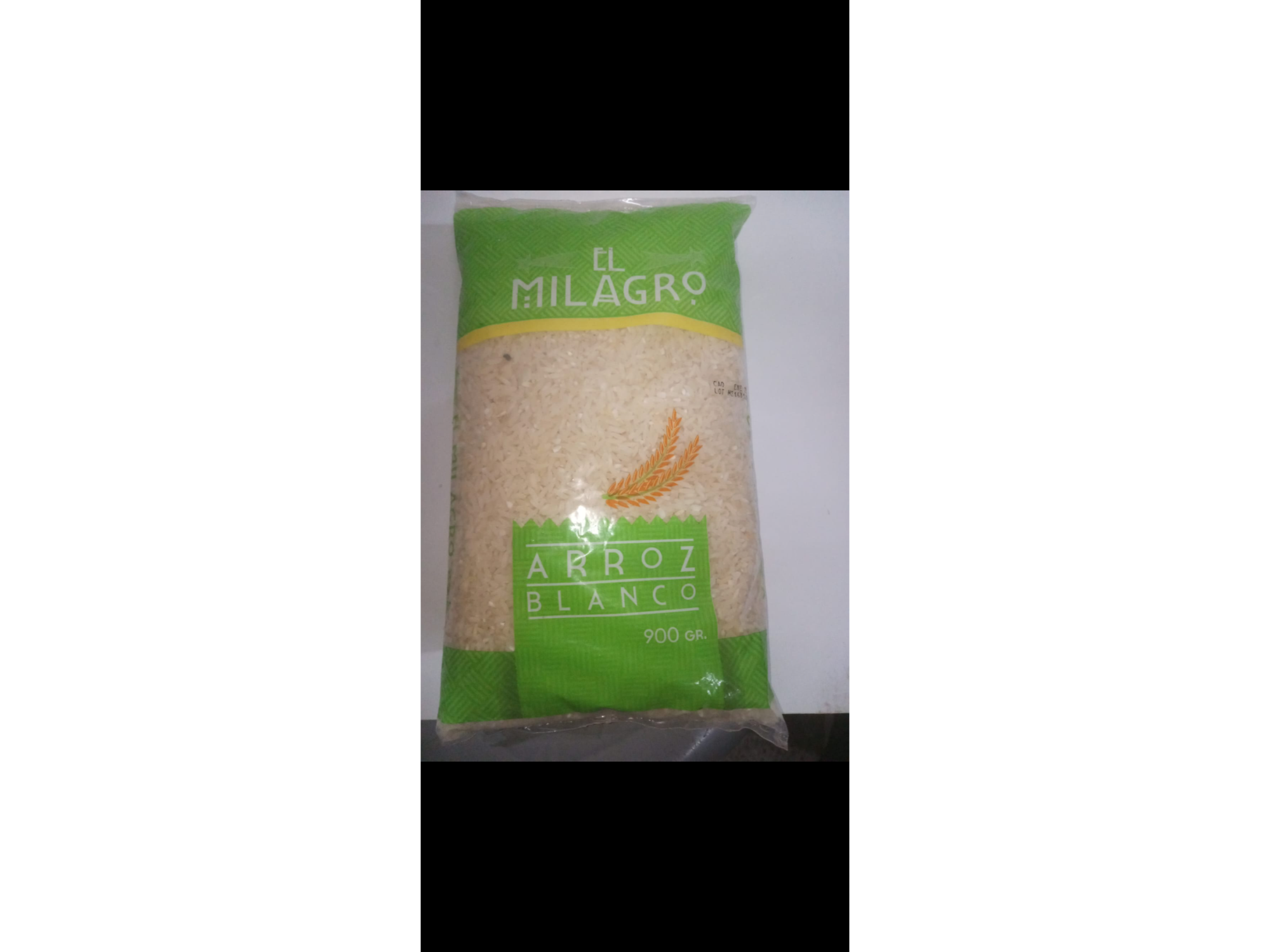 ARROZ EL MILAGRO900GRS