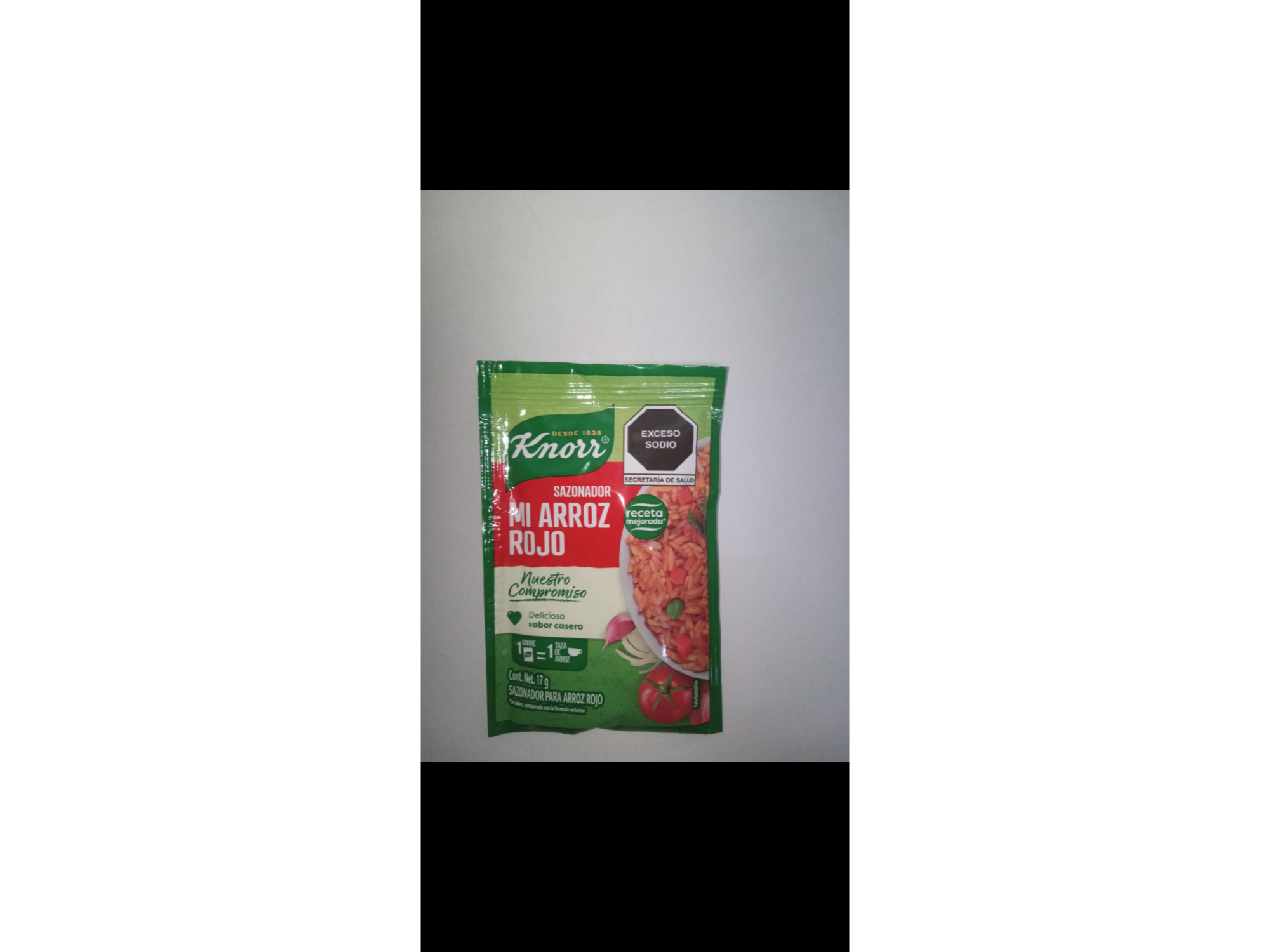 KNORR MI ARROZ ROJO 17GRS