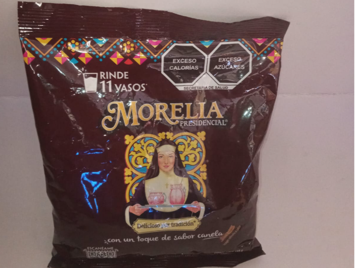 CHOCOLATE MORELIA 155GRS