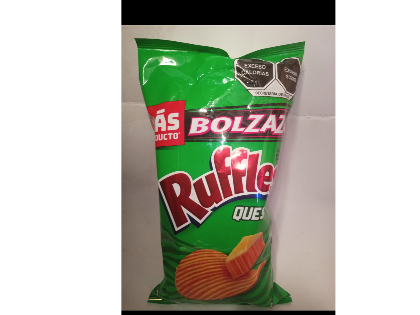 RUFFLES QUESO BOLZAZA 86GRS