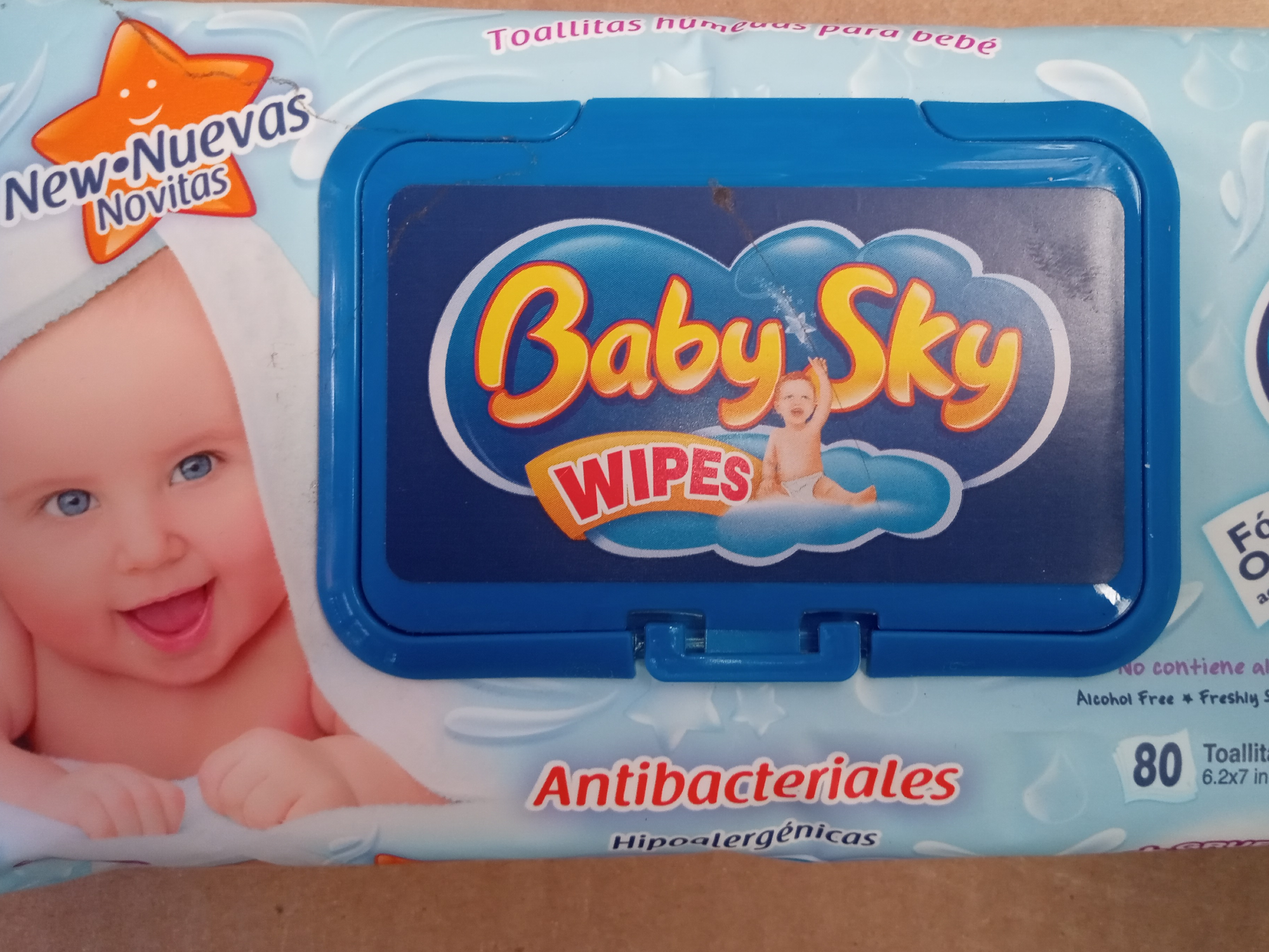 BABY SKY 80 TOALLITAS