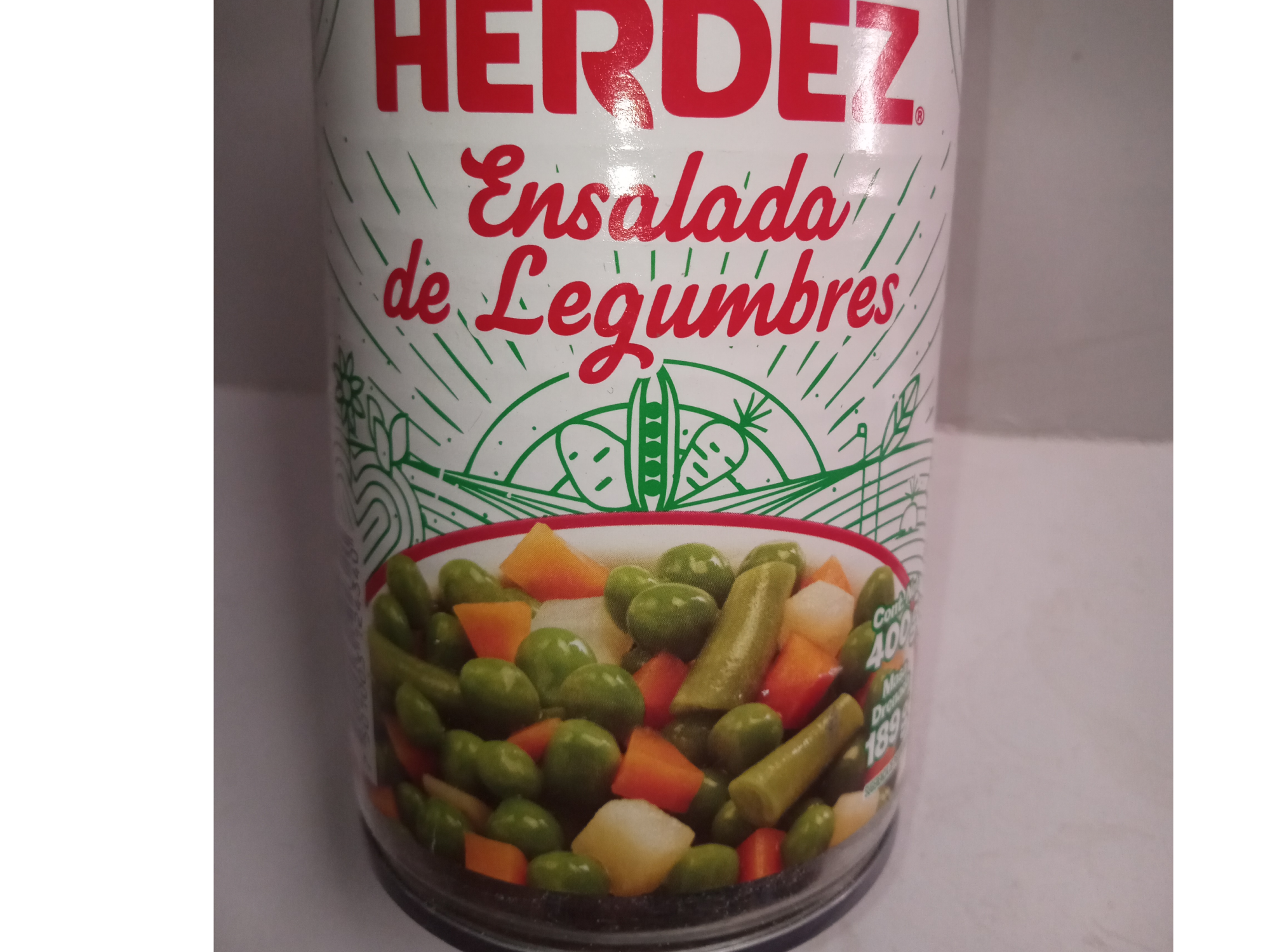 ENSALADA DE LEGUMBRES 400GRS