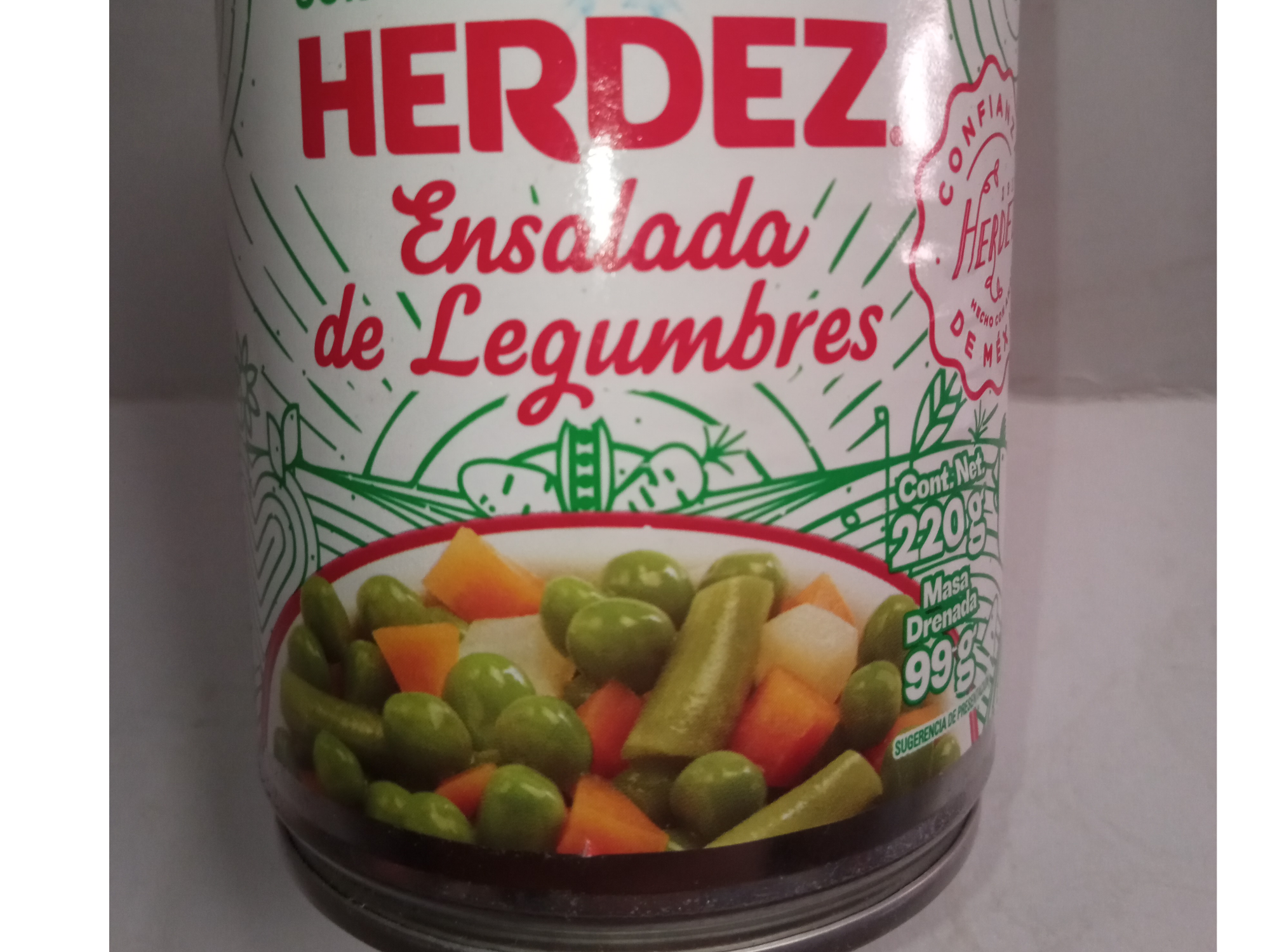 ENSALADA DE LEGUMBRES 220GRS