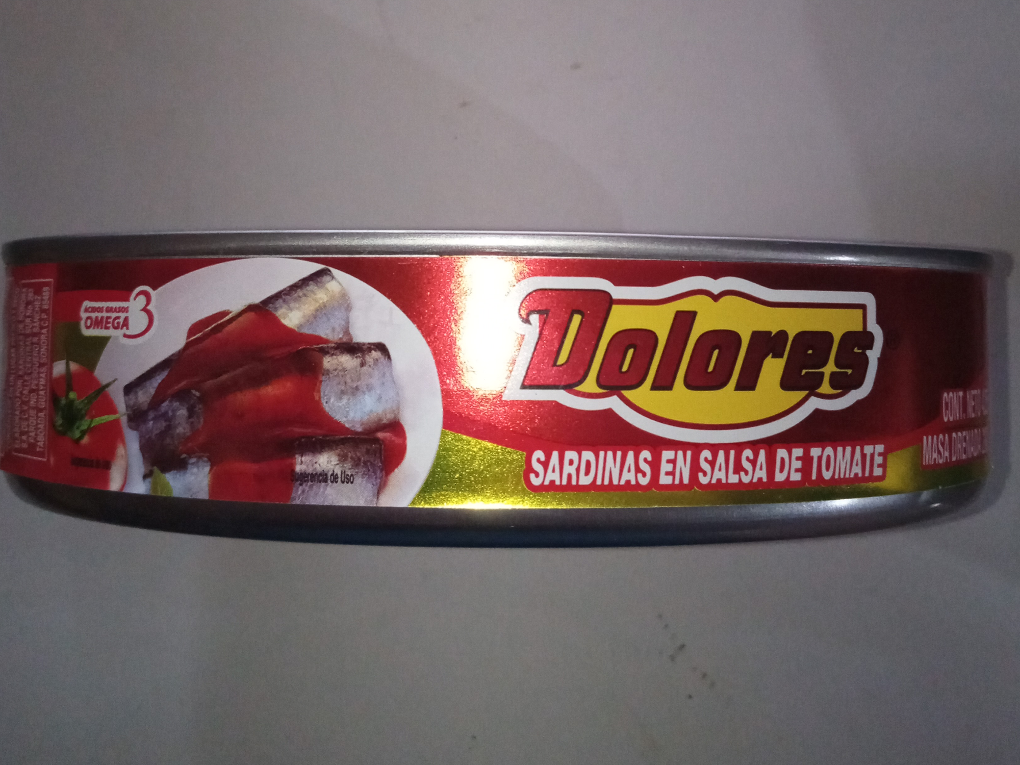 SARDINA DOLORES 425GRS.