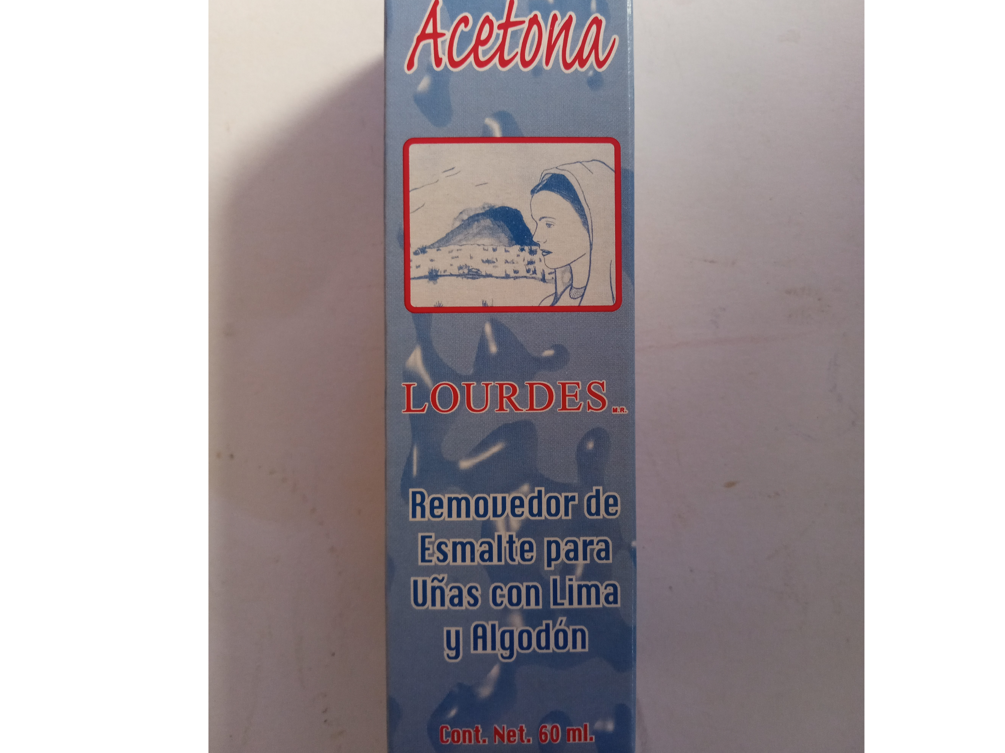 ACETONA LOURDES 60ML.