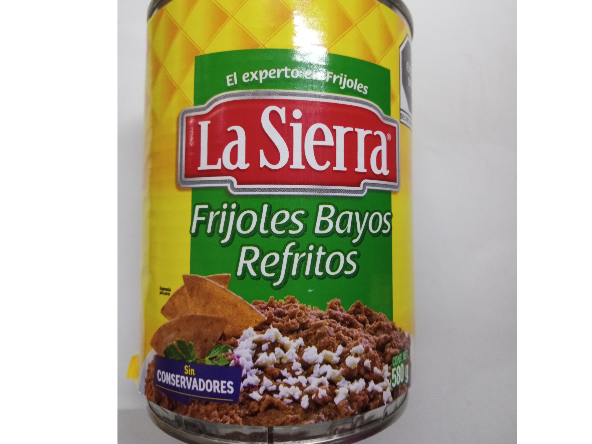 LA SIERRA BAYOS REFRITOS LATA VARIEDAD DE GRAMAJE.