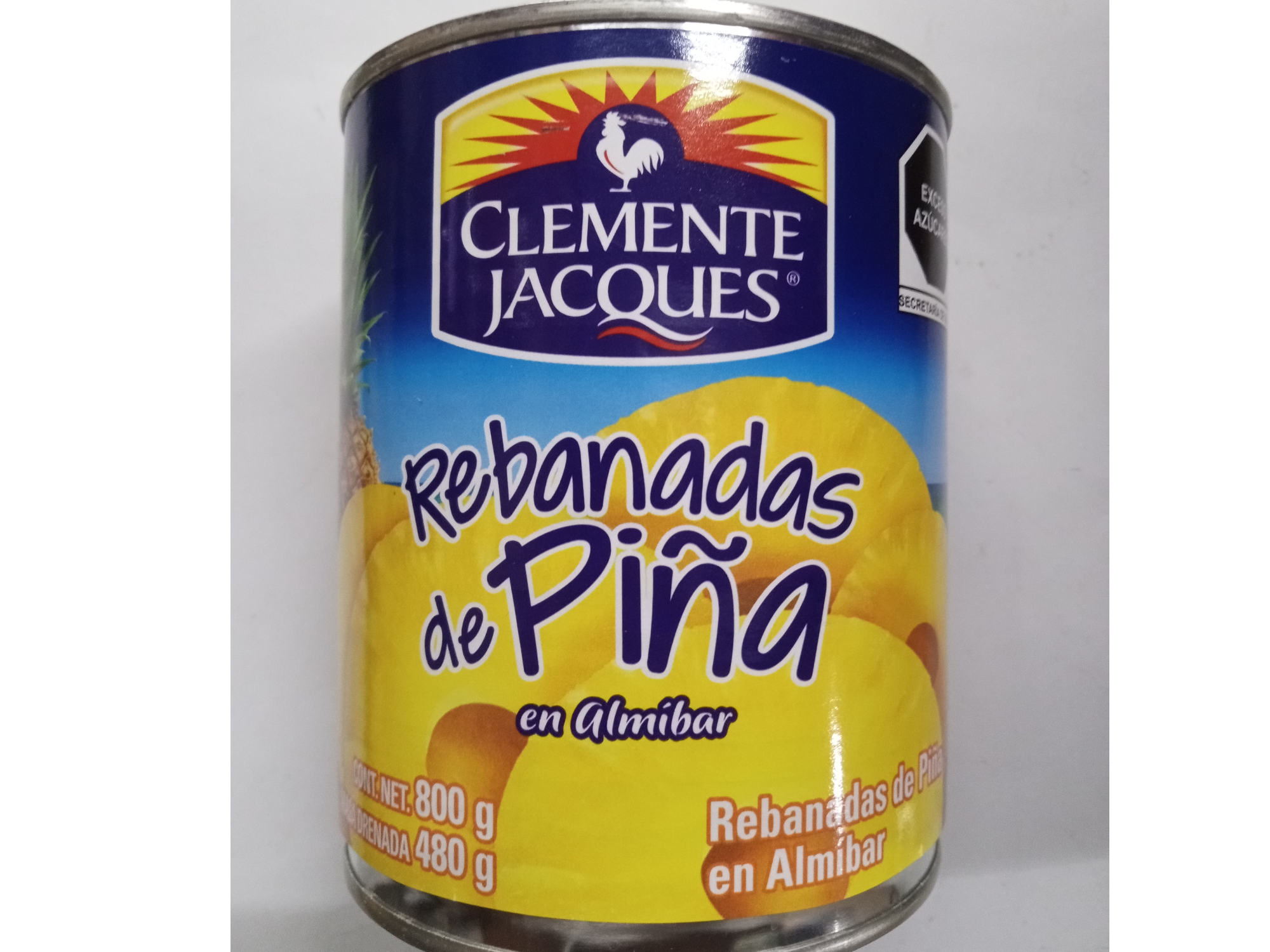 CLEMENTE REBANADAS DE PIÑA 800GRS