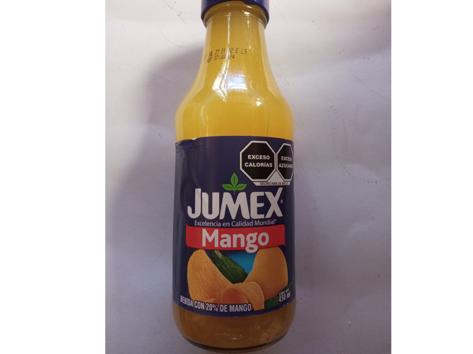 JUMEX BOTELLA 413ML VARIOS SABORES.