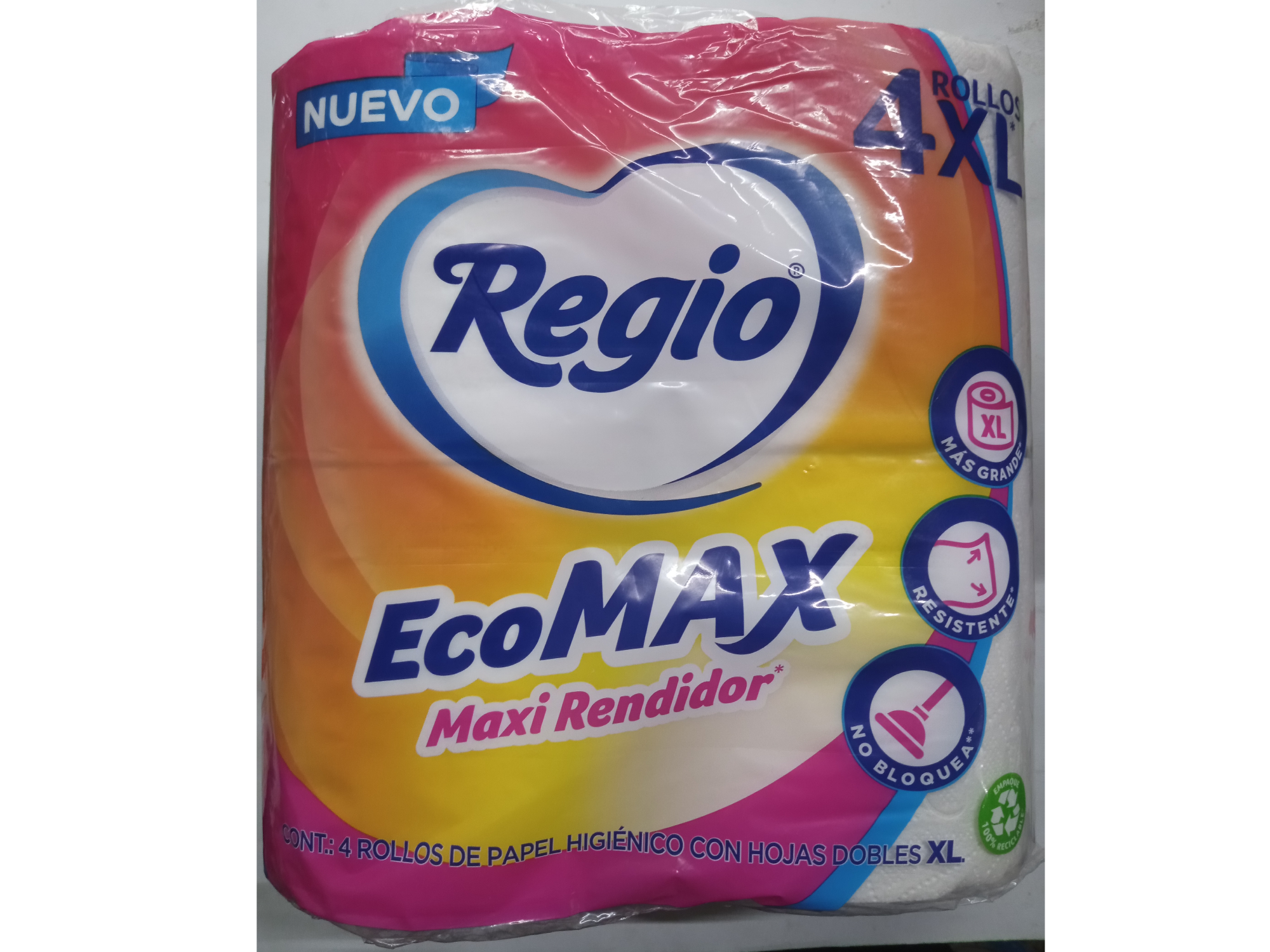 REGIO ECO MAX 250 HOJAS DOBLES.