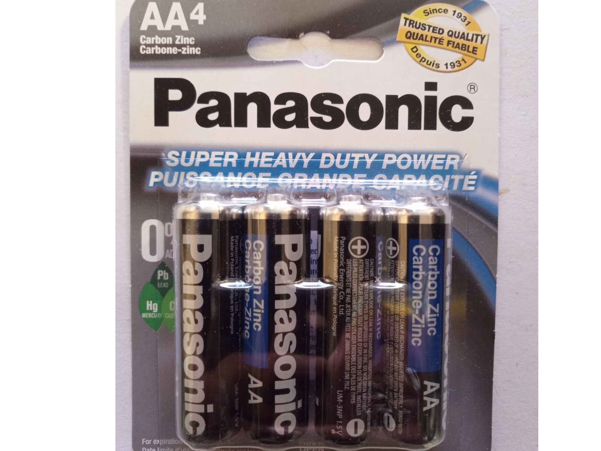 PANASONIC AA.