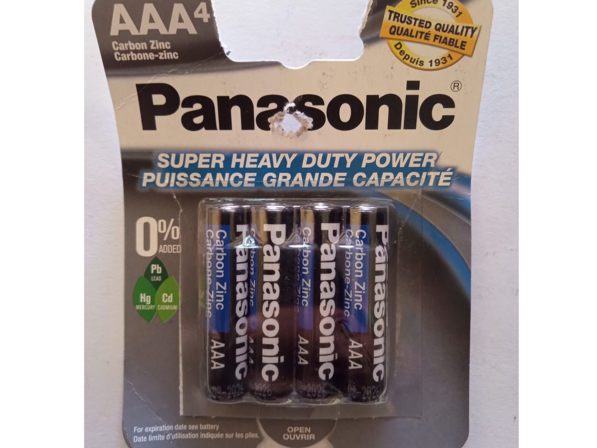 PANASONIC AAA.