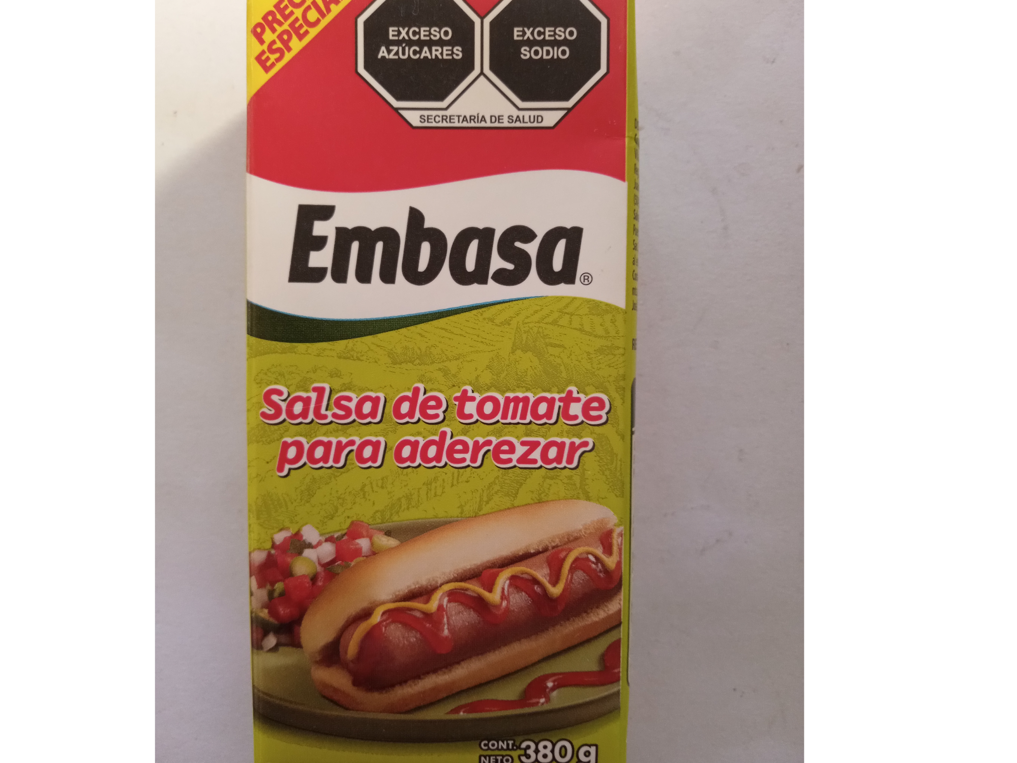 EMBASA VARIEDAD DE TAMAÑOS.