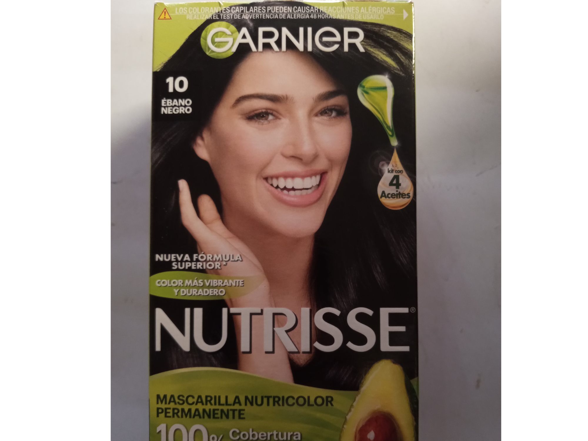 NUTRISSE 10 EBANO NEGRO.