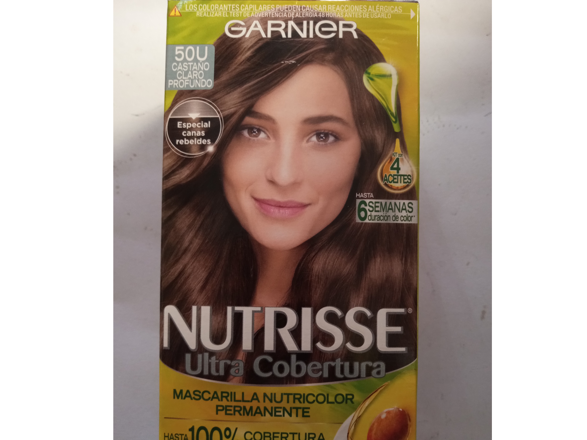 NUTRISSE 50U CASTAÑO CLARO PROFUNDO.